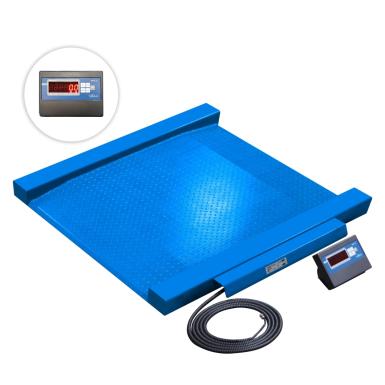 Платформенные весы - ЭЛЬТОН Весы платформенные низкопроф. ЭЛЬТОН(Нп)-600 кг (1250 х 1250 мм) констр.ст., H8C, А-12Е/Титан12, ГС