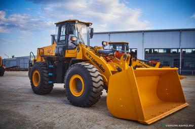 Фронтальные погрузчики - LONKING CDM853 объем ковша 4.5 м3, г/п 5 тонн, зерновой увел ковш
