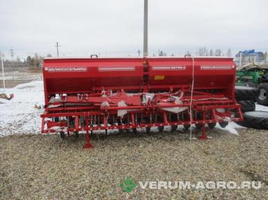 Сеялки - БЕЛИНСКСЕЛЬМАШ СЗ 4 (Астра), вариатор, прикатка, сеялка зерновая дисковая