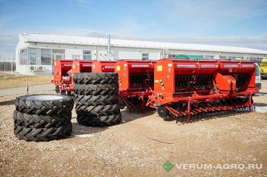 Сеялки - БЕЛИНСКСЕЛЬМАШ СЗ 4 (Астра), вариатор, прикатка, сеялка зерновая дисковая