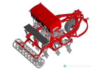 Сеялки - СИБЗАВОДАГРО Сеялка-зерновая СЗУ-2,1 БР