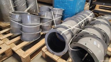 Транспортировка зерна - АГРО-ЦЕНТР Сектор Ø200, 260, 300 - 15°, 30°, 45° 