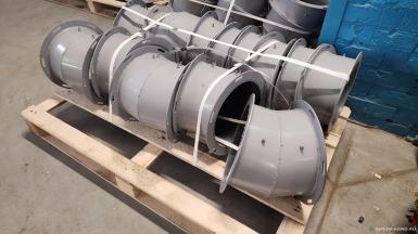 Транспортировка зерна - АГРО-ЦЕНТР Сектор Ø200, 260, 300 - 15°, 30°, 45° 