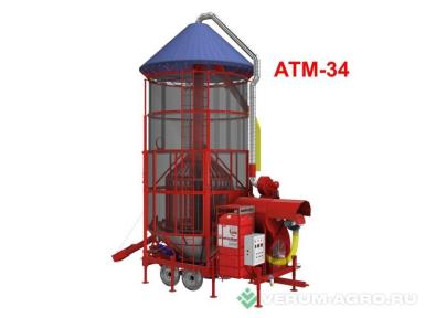 Сушилки - АТМ атм34 Мобильная зерносушилка АТМ-34 (170 тонн\сутки)