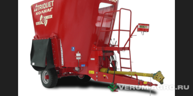 Кормораздатчики-смесители - TRIOLIET Solomix 1 10ZK с усиленным шнеком