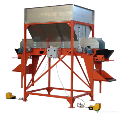 Упаковочное и фасовочное оборудование - ТЕХМОДУЛЬ Накопительный и расфасовочный бункер  РМ-2