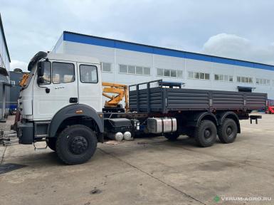 Специальные автомобили - BEIBEN 2538LTR Бортовой  с КМУ