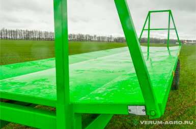 Прицепы для с/х техники - Г и С Тележка сельскохозяйственная для перевозки рулонов ТПР-10