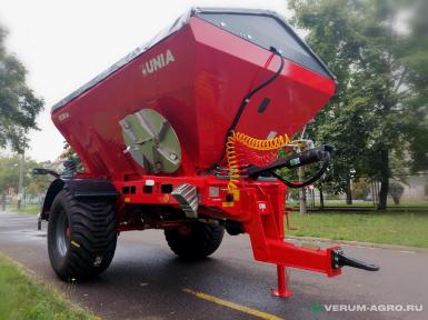 Разбрасыватели удобрений - UNIA RCW 60 c гидравлически складываемым тентом