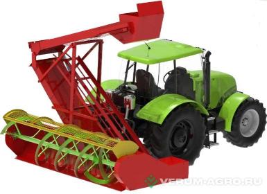 Транспортировка зерна - АГРОМАШ34 ПЗН-250 ПЗН-250У Погрузчик зерна навесной