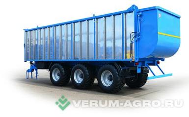 Полуприцепы - ЯРОСЛАВИЧ Полуприцеп тракторный самосвальный с подпрессовкой ПСП-30