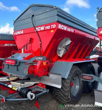 Разбрасыватели удобрений - UNIA RCW  110  c гидравлически складываемым тентом