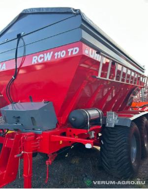 Разбрасыватели удобрений - UNIA RCW  110  c гидравлически складываемым тентом