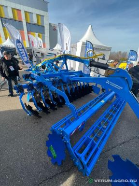 Дискаторы - РЗС АГЛ-3,5 борона дисковая (аналог  LEMKEN «Rubin 9/6 цельнорамная, полуприцепная (XL)