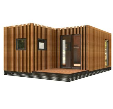 Быстровозводимые конструкции - КОНВЕЙТ Модульный глэмпинг КОНВЕЙТ G-SE(В)-1 (41 м2), тип 2