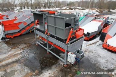 Прочее - КЛИНМАШ Опрокидыватель контейнеров с бункером электрический  ОК-НБ-2