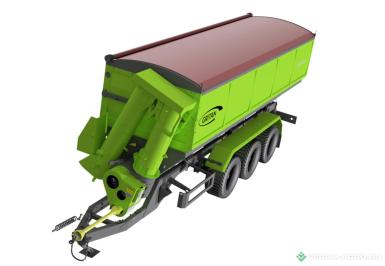 Прицепы для с/х техники - ГРИТАН 401 Бункер накопитель перегрузчик БНП