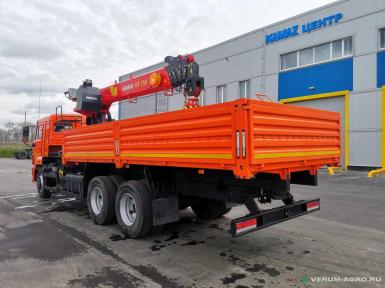 Грузовой автотранспорт - КАМАЗ 65115 3094-48, бортовой с КМУ