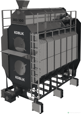 Зерносушильное оборудование - KOBLiK Модульная зерносушилка колонкового типа D X100