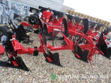 Плуги и глубокорыхлители - ALPLER Tor 4, (3+1) со сплошным винтовым отвалом, плуг навесной оборотный