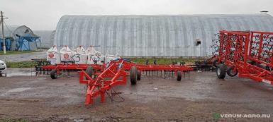 Опрыскиватели прицепные - АГРОГРАД Культиватор сплошной обработки КП-Агро-8 КП-Агро-8