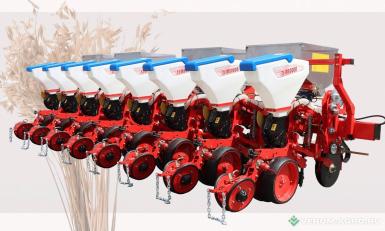 Сеялки - ТСА ТС-М 8000А (12 рядная, междурядье 70см.)  с ЭСК РМ-318-12 и транспортным устройством