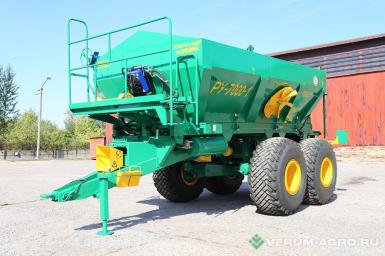 Разбрасыватели удобрений - БОБРУЙСКАГРОМАШ РУ-7000 прицепной распределитель минеральных удобрений