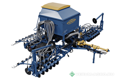 Сеялки - БЫСТРИЦА Сеялка С-7,2ПМ3.01 Однодисковый сошник, бункер 2,3 м куб, борона