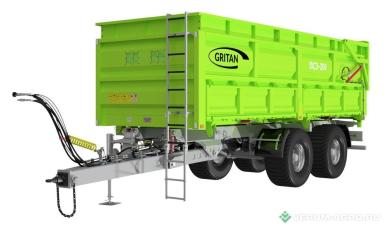 Прицепы для с/х техники - ГРИТАН Полуприцеп-самосвал ПСЗ-200 GRITAN