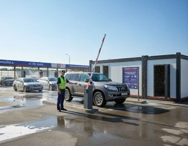 Быстровозводимые конструкции - КОНВЕЙТ Пост охраны 1G-SE(В)-1 (41 м2), (Базовый комплект)