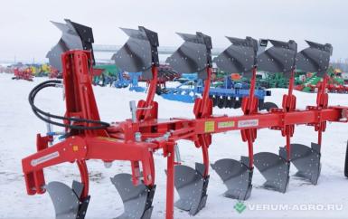 Плуги и глубокорыхлители - Savrukoglu TОР 6 (4+1+1) cплошные винтовые отвалы, плуг навесной оборотный