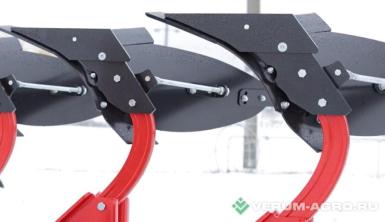 Плуги и глубокорыхлители - Savrukoglu TОР 6 (4+1+1) cплошные винтовые отвалы, плуг навесной оборотный