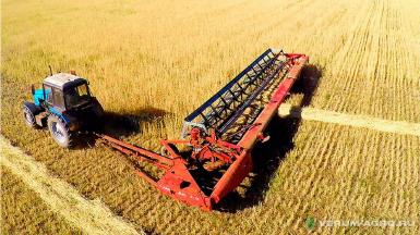 Жатки и оборудование для комбайнов - ДОН МАР 2009ШГ жатка валковая прицепная