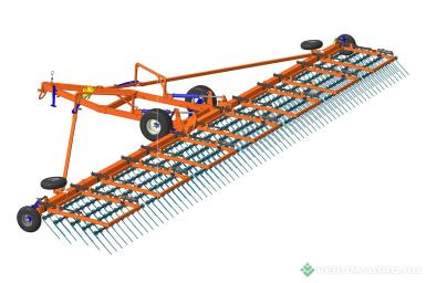 Бороны - БЕЛАГРОМАШ Борона зубовая БЗ-21