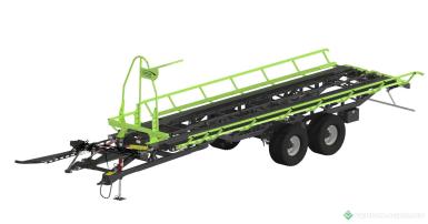 Прицепы для с/х техники - ГРИТАН Тюковоз самозагрузочный ТВС-24 GRITAN