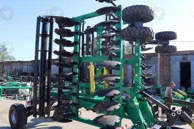 Бороны - РАДОГОСТ-МАШ Борона дисковая БД 6х2ПБ, с тандемным трубчато-планчатым катком 