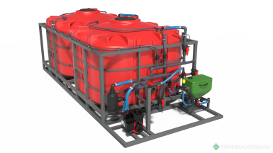 Прочее - АГРОПРОМПЛАСТ Растворный узел 5000х2КМ35 