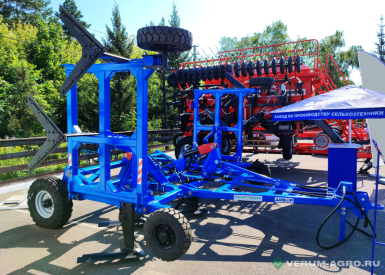 Плуги и глубокорыхлители - ДИБОР Культиватор плоскорез широкозахватный  КПШ-9 (с фонарями) полуприцепной