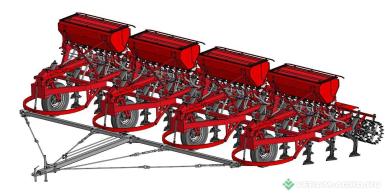 Сеялки - СИБЗАВОДАГРО КСУ-2,1Дх4 