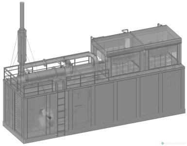 Генераторы - ТЕХ-КРЕЙТ TK-500VM 500 кВт, 0,4 кВ