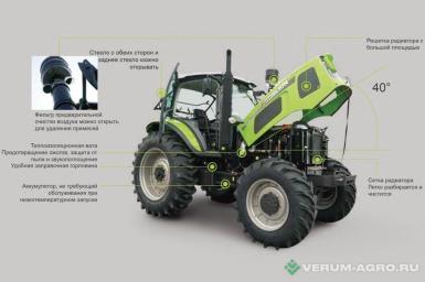 Колесные тракторы - ZOOMLION Колесный трактор RS1604 