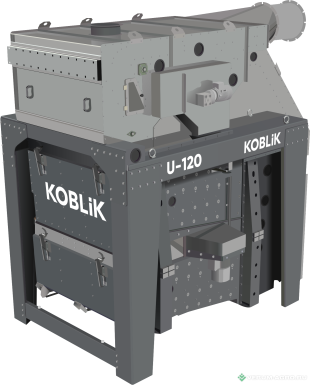 Зерноочистительное оборудование - KOBLiK Сепаратор высокопроизводительный универсальный UNIVERSAL U-120
