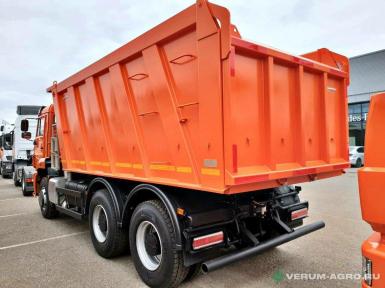 Грузовой автотранспорт - КАМАЗ 6520-26012-53 (6x4), самосвал, 20 т, 20 м3, разгрузка назад, подогрев платформы