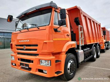 Грузовой автотранспорт - КАМАЗ 6520-26012-53 (6x4), самосвал, 20 т, 20 м3, разгрузка назад, подогрев платформы