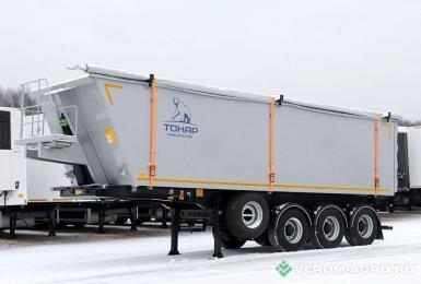 Полуприцепы - ТОНАР 9594 без дополнительных боковых лючков