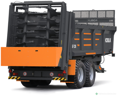 Разбрасыватели удобрений - KOBLiK Разбрасыватель органических удобрений SF 218 c вертикальной битерной системой