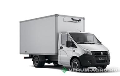Грузовой автотранспорт - ГАЗ специализированный, фургон для перевозки пищевых 2824NE