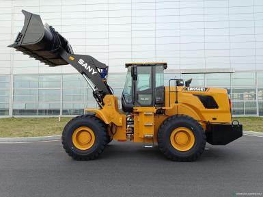 Фронтальные погрузчики - SANY SW956K 3,5 м3, г/п 5 т. (Гидролиния+гидроБСМ(квик-каплер)