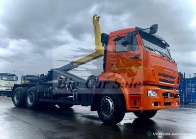 Специальные автомобили - КАМАЗ Мультилифт 6520-23072-53 с крюковым погрузчиком ВК Т20-6000