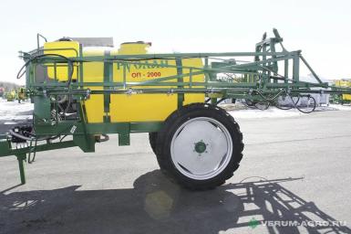 Опрыскиватели прицепные - КАЗАНЬСЕЛЬМАШ ОП-2000-18 штанга 18 м, Руслан, полная гидравлика